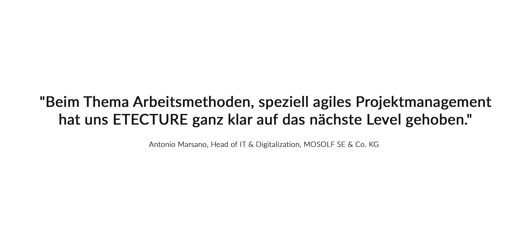 Antonio Marsano ETECTURE Mosolf