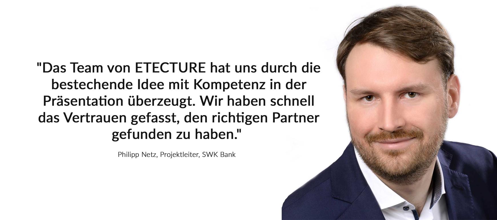Philipp Netz SWK Bank ETECTURE