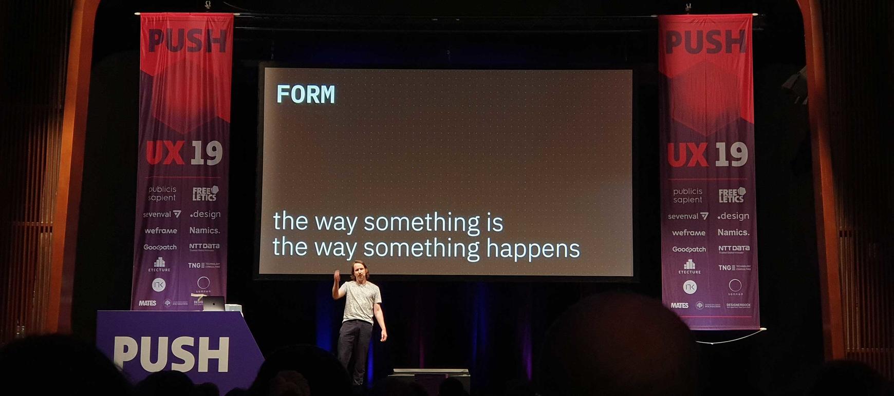 Push UX Conference ETECTURE