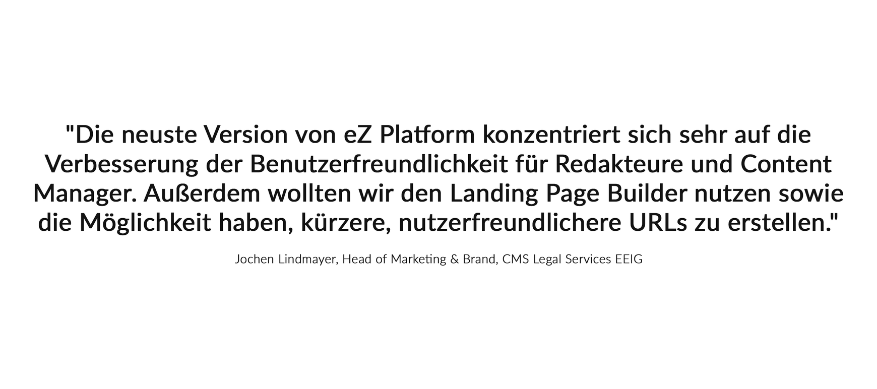 Jochen Lindmayer CMS